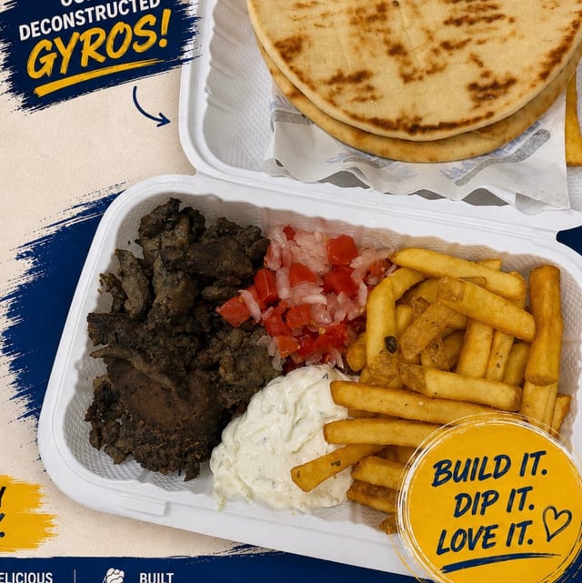 Gyro Box (deconstructed gyro).