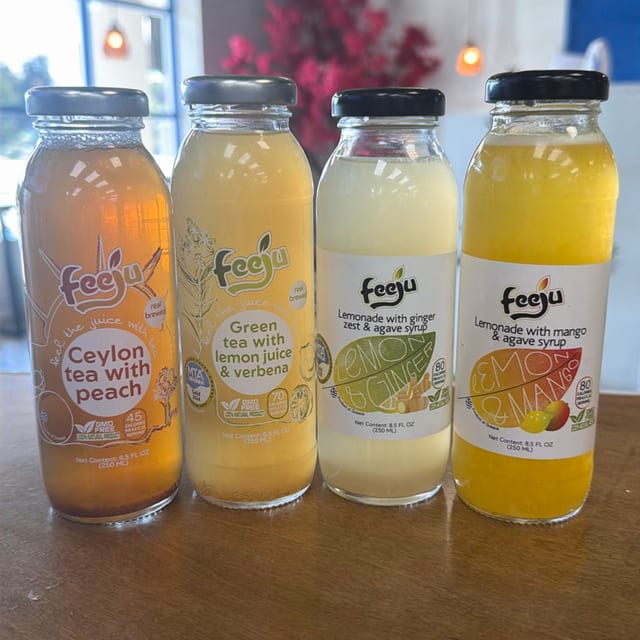 Feeju Tea or Lemonade.