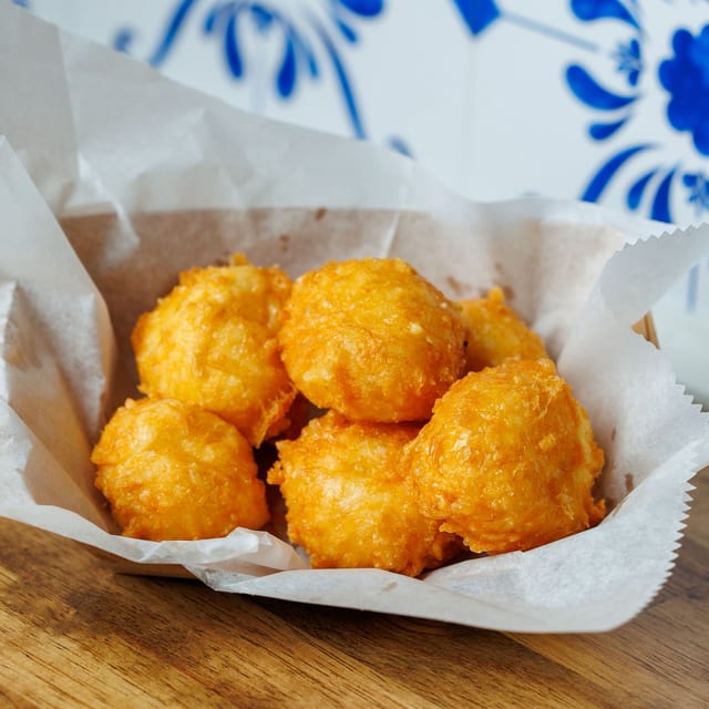 Cheese Fritters.