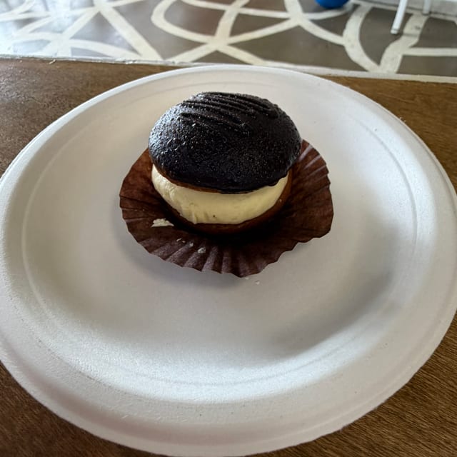 Mini Greek Eclair.