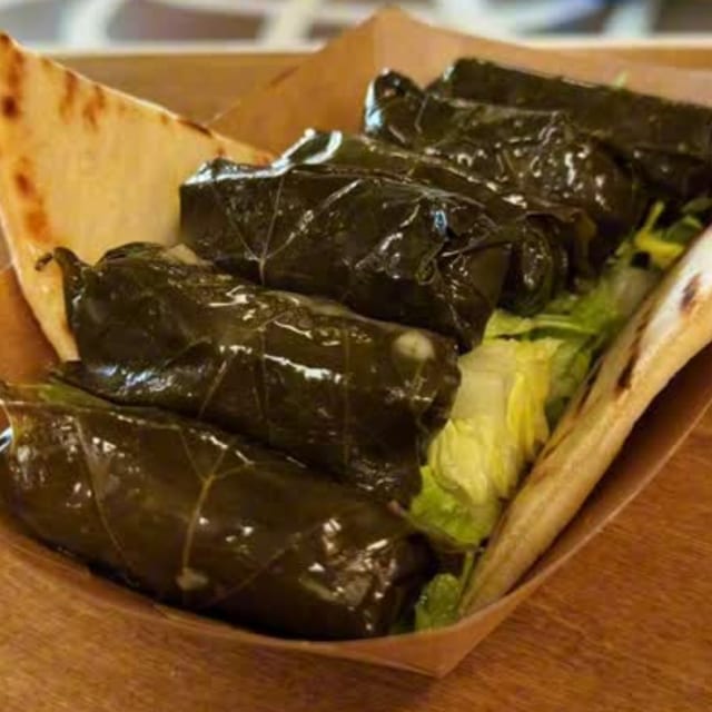 Dolmades.