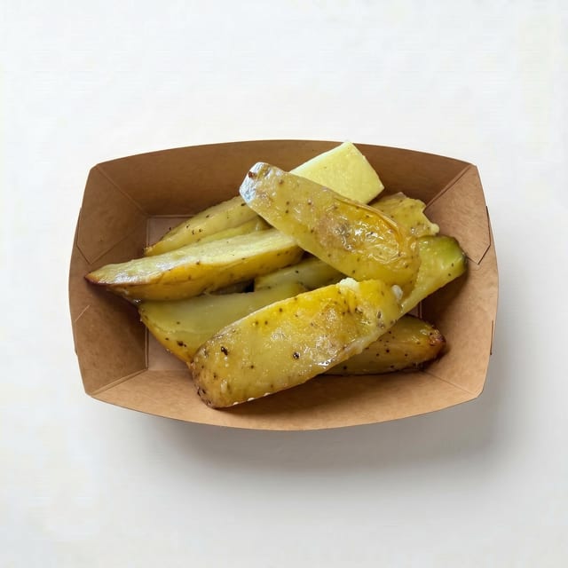 Greek Lemon Potatoes.