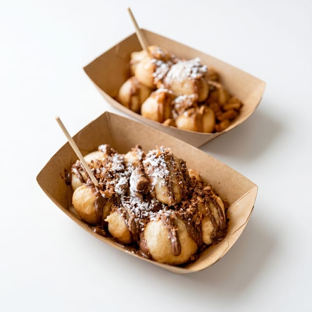 Build Your Own Loukoumades (Greek Donuts).