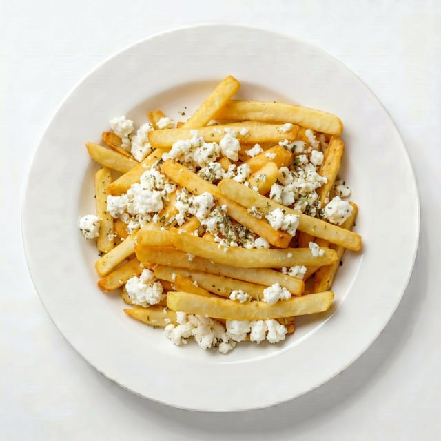 Feta Fries Appetizer.