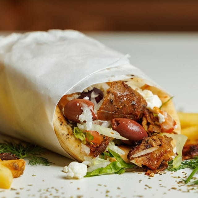 Yiayia's Garden Gyro.